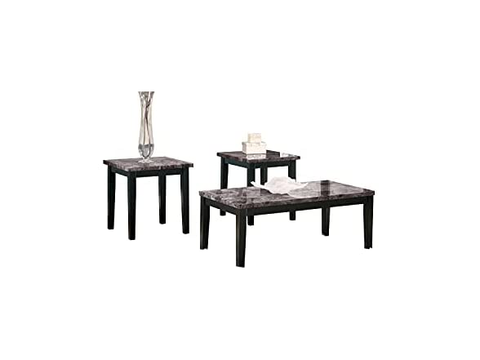 Faux Marble Top 3-Piece Table Set throughout Marble Top Table Sets Understanding Their Unique Beauty